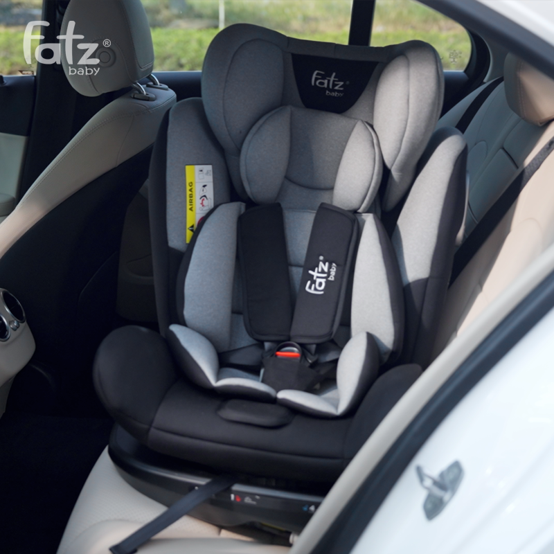 ghẾ ngỒi Ô tÔ an toÀn cho bÉ xoay 360 ĐỘ cÓ isofix vÀ top tether