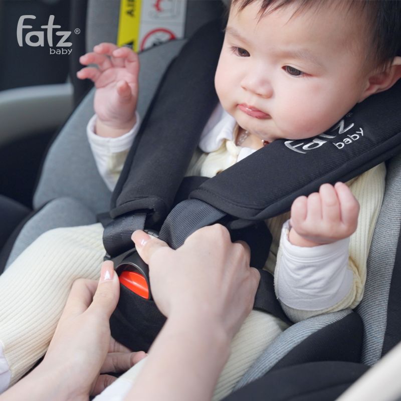 ghẾ ngỒi Ô tÔ an toÀn cho bÉ xoay 360 ĐỘ cÓ isofix vÀ top tether