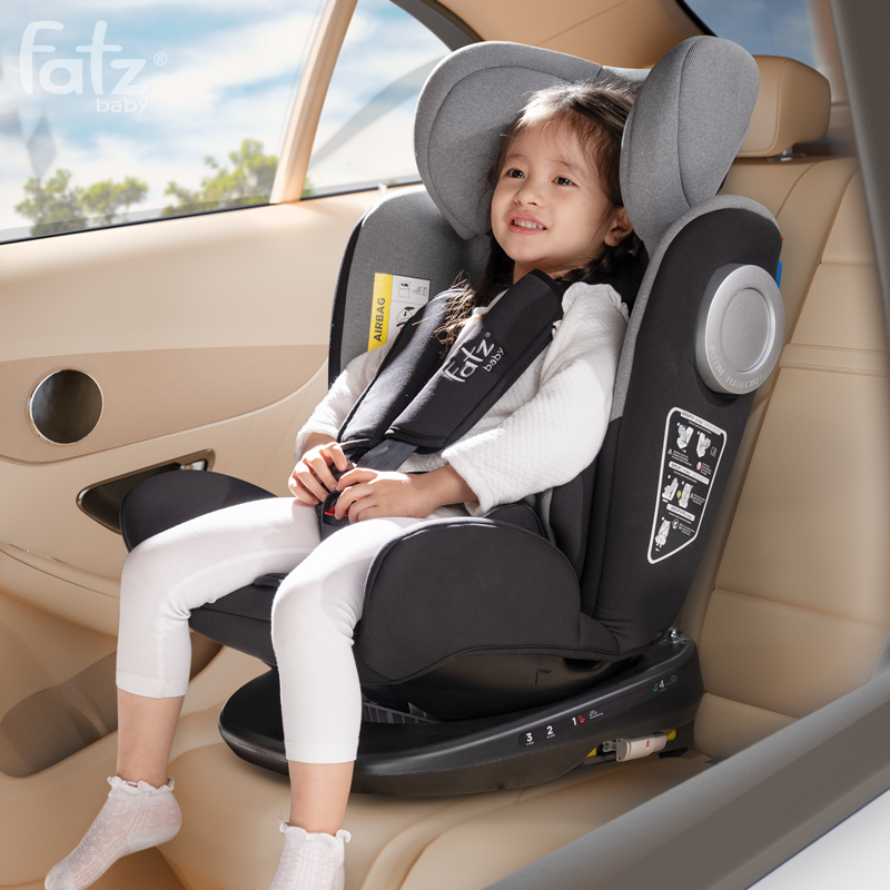 ghẾ ngỒi Ô tÔ an toÀn cho bÉ xoay 360 ĐỘ cÓ isofix vÀ top tether